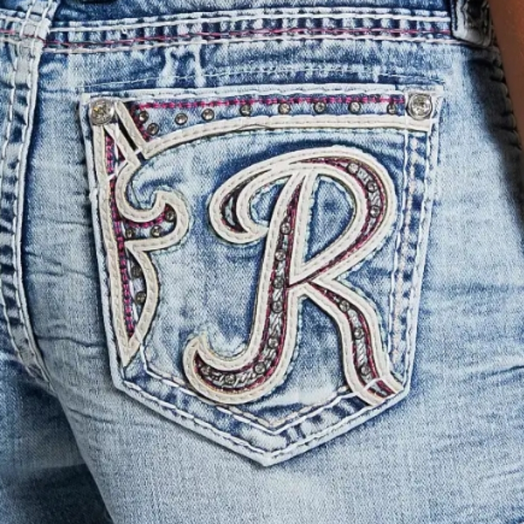 Women's Blue Embellished Shorts